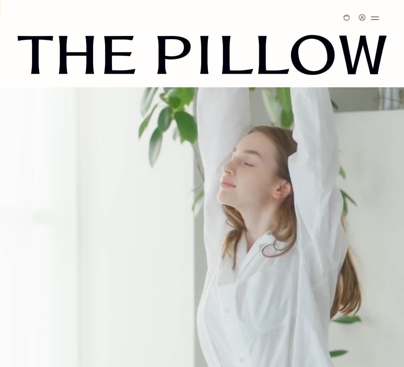 ECサイトデザイン｜THE PILLOW ECサイト